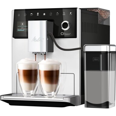 MELITTA F630–111 CI TOUCH automatinis kavos aparatas,  sidabro